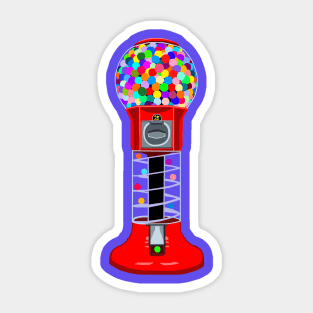 Gumball Machine Sticker